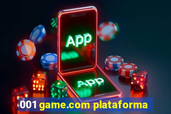 001 game.com plataforma